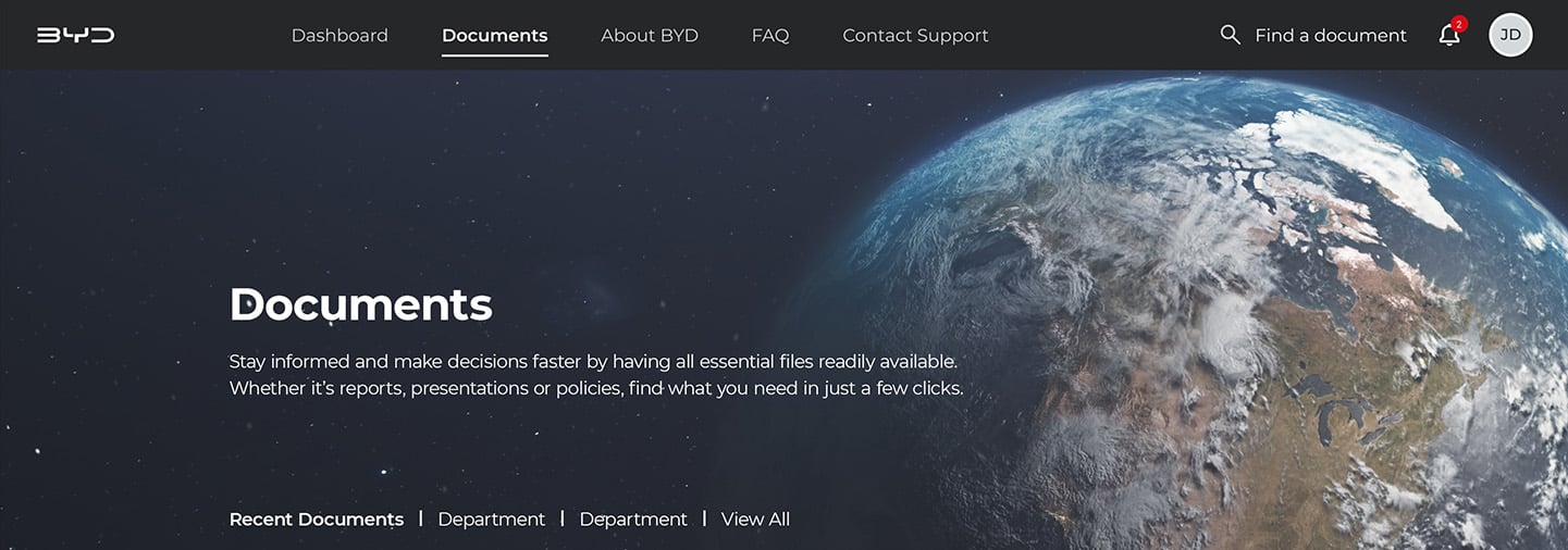 BYD Nexus Documents header image