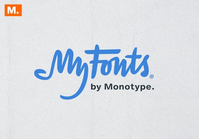 MyFonts by Monotype logo