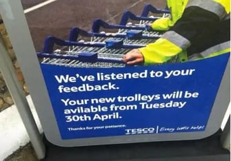 Your new trolleys will be avilable from...