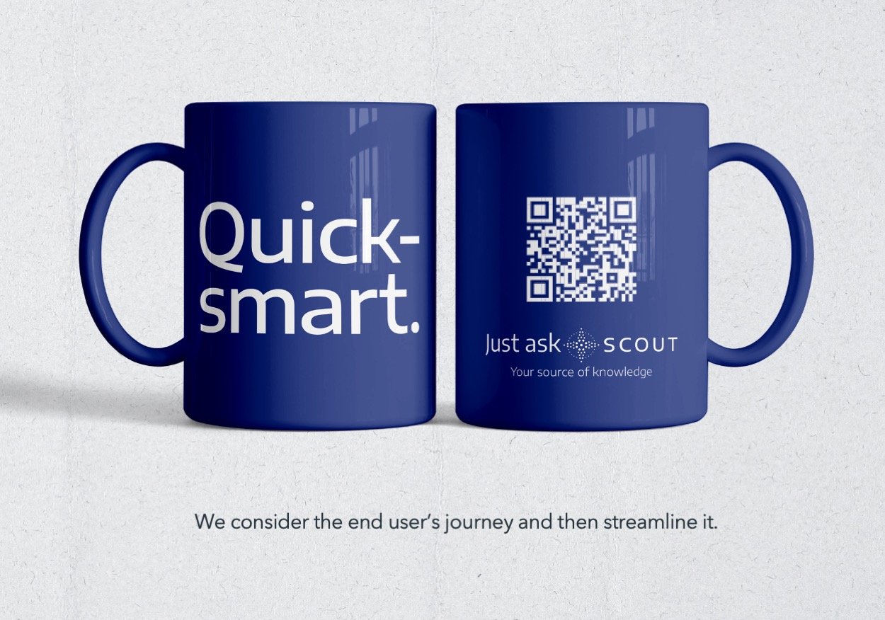 Example of a streamlined user journey