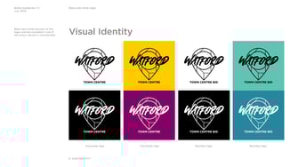 Excerpt 1 from Watford Town Centre BID Brand Guidelines