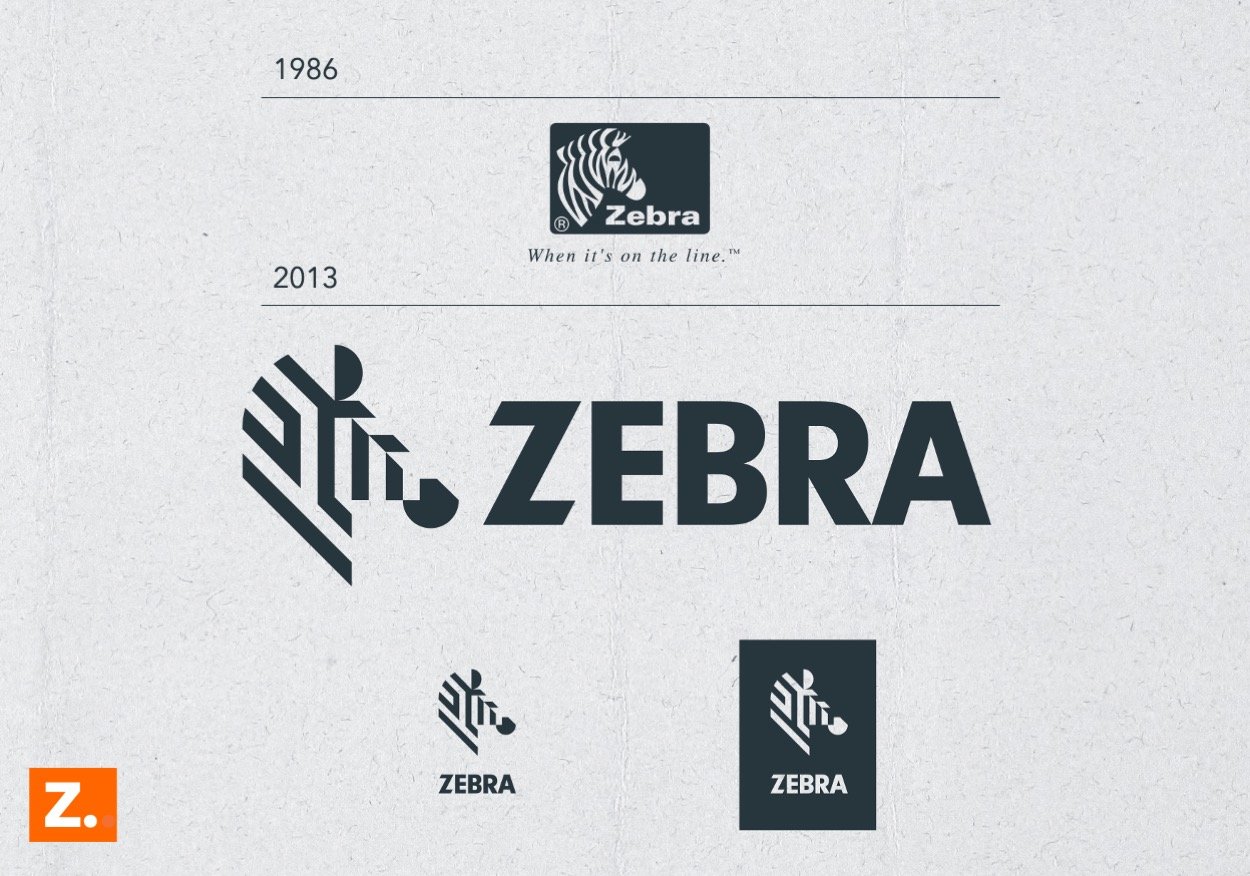 Celebrating the craftsmanship of the Zebra Technologies logo