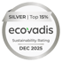 ecovadis Silver Sustainability Rating ecovadis Silver Sustainability Rating