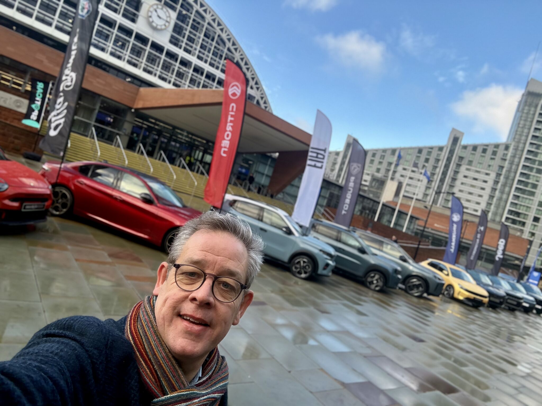 Peter at the Stellantis UK National Sales Meeting