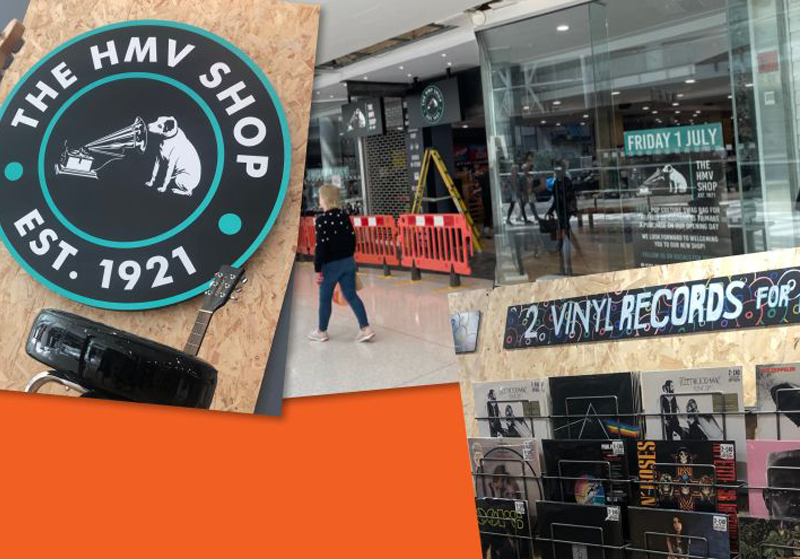 HMV has recently opened a new store in my home town of #watford, after the last one closed in 2019.