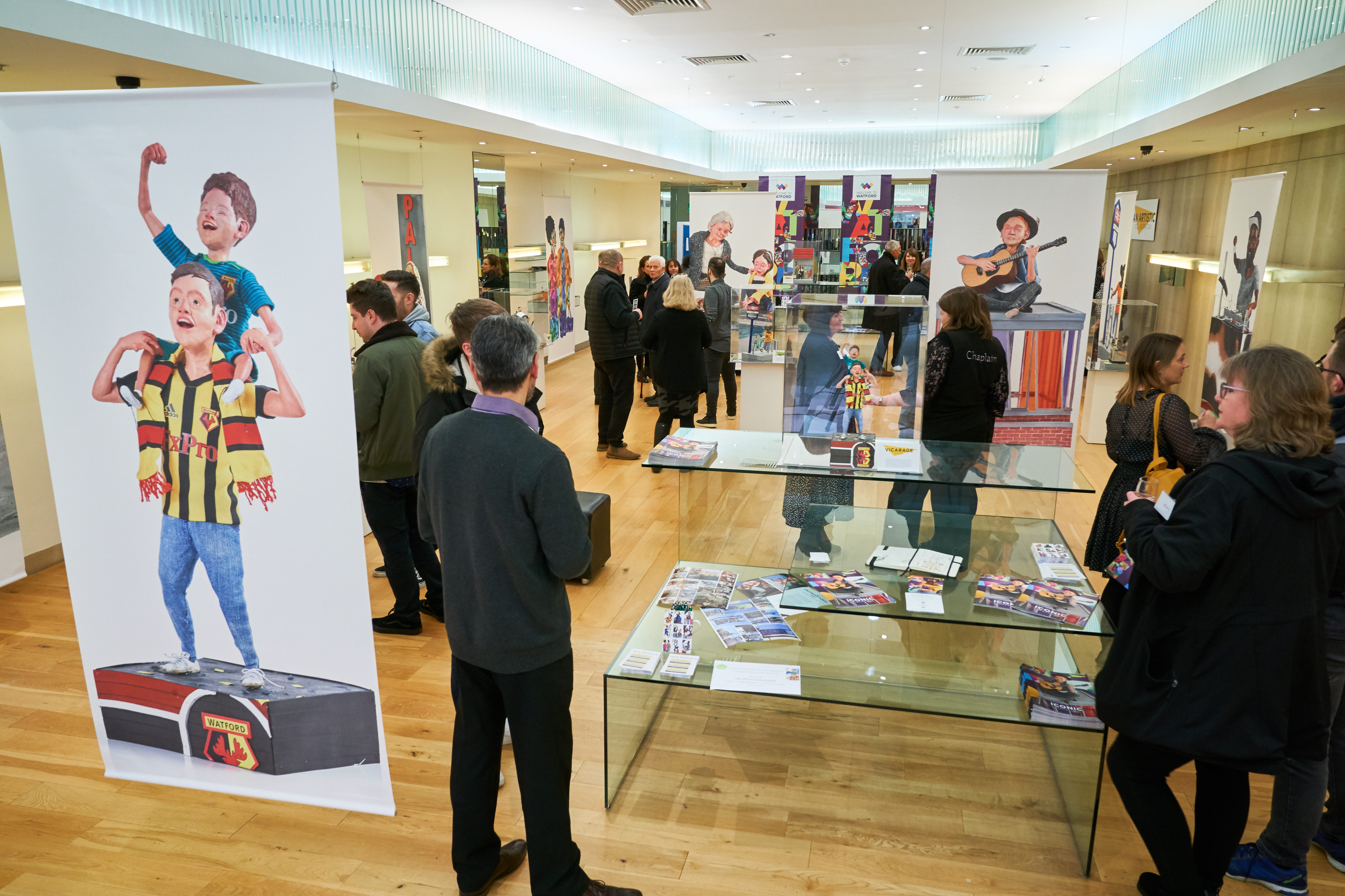 We Are Acuity were challenged by Watford BID to take a successful series of Watford High Street banners to the next level. The result was a a pop-up art gallery that helped locals and visitors alike connect to the pride and passion of our historic Hertfordshire town.