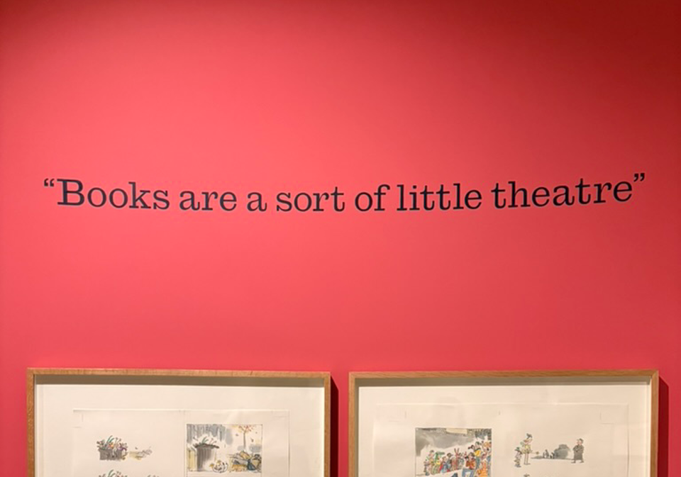 Books are a sort of little theatre