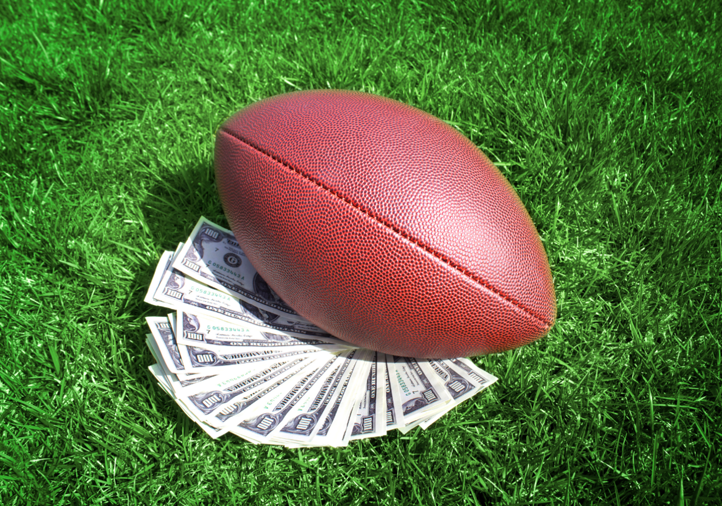 NFL Ball on cash
