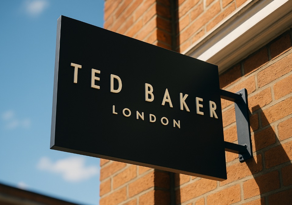 Ted Baker High Street Sign