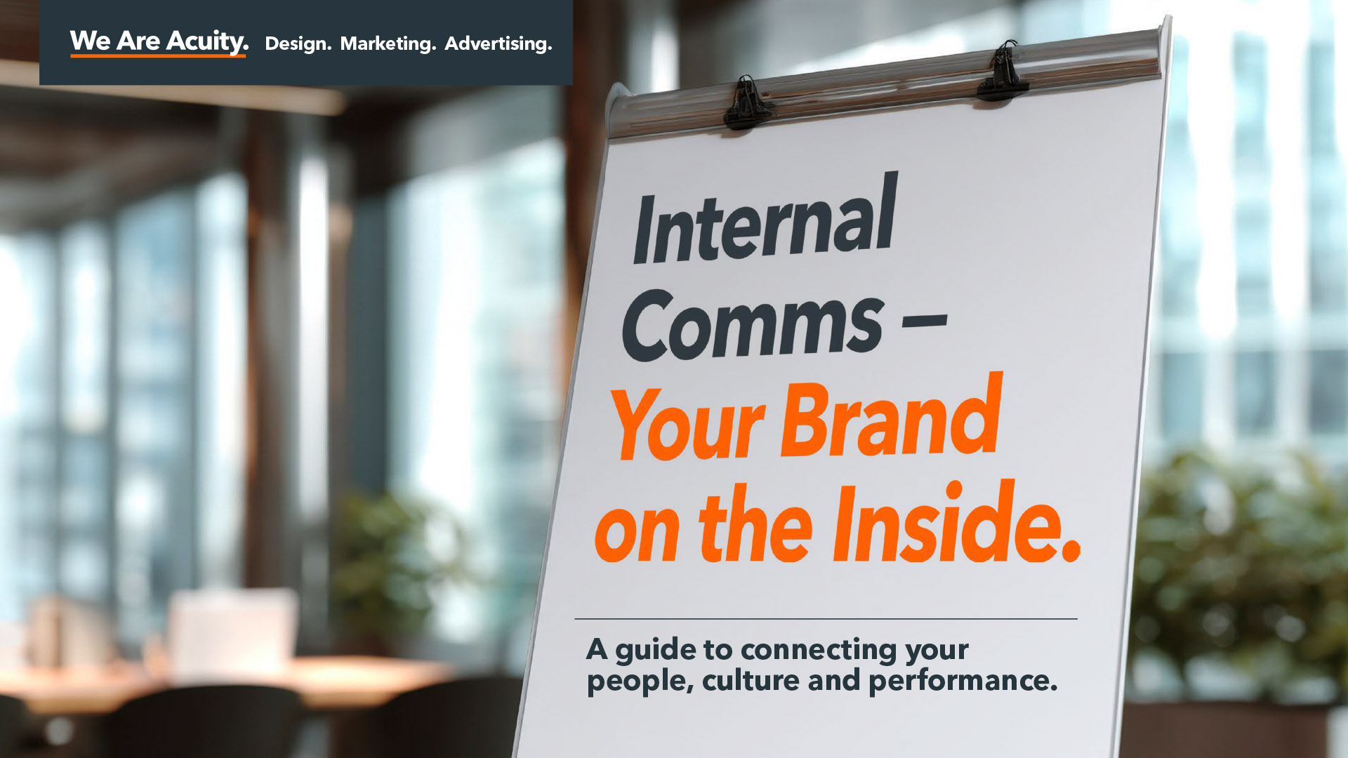 WeAreAcuity Guide 7 - Internal Comms cover