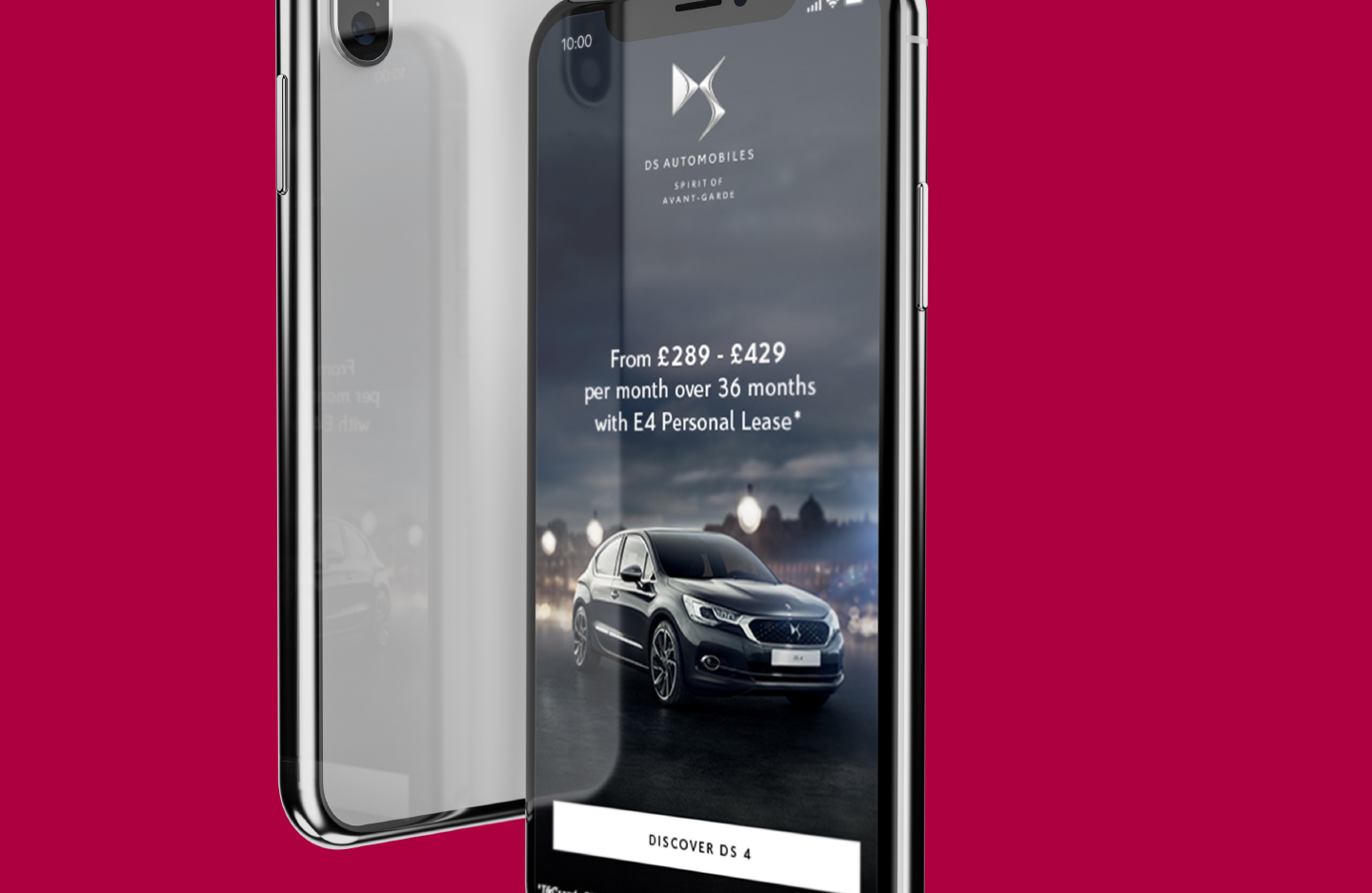 DS Automobiles DCM Banners