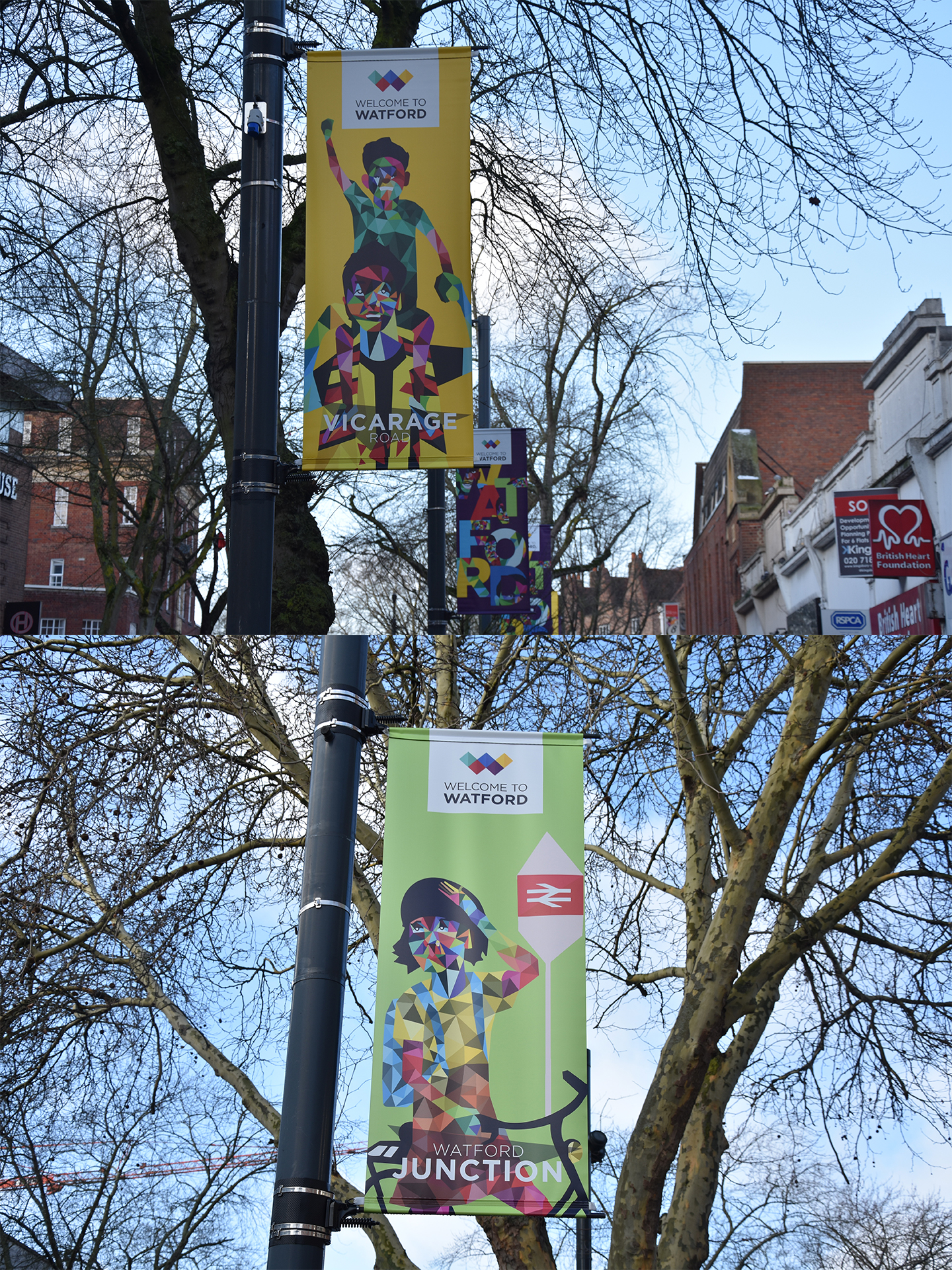 Watford BID Banners 1