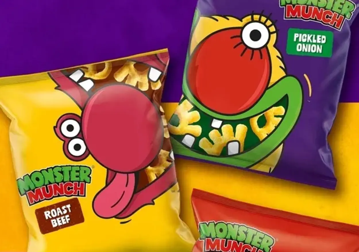 New Monster Munch packet designs