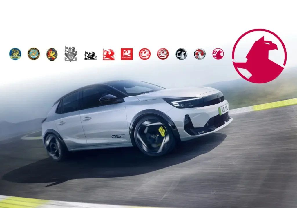 Vauxhall Corsa GSE and logo history